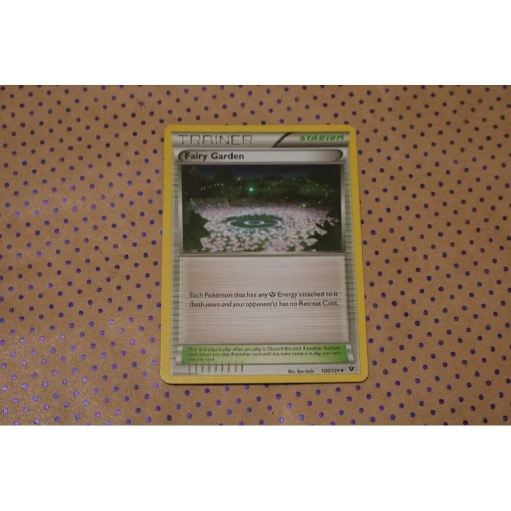 Fairy Garden 100/124 Pokemon Card (2016)